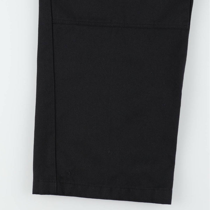 Dickies Loose Fit Double Knee Work Pants, Men's, Size W37 polyester black type Vintage Second Hand