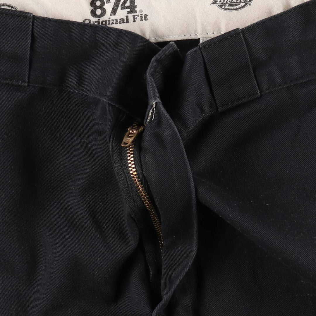 Dickies 874 Original Fit Work Pants for Men, W36 polyester black type Vintage Second Hand