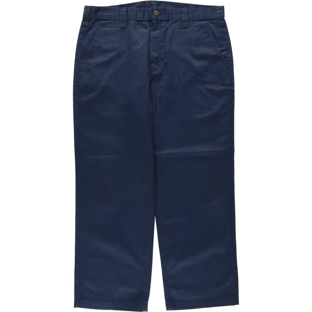 Carhartt Work Pants Men's W37 unclear navy blue type Vintage Second Hand