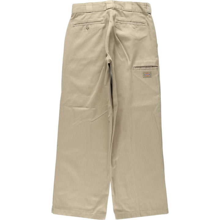 Dickies Double Knee Work Pants, Men's W30 (approx.) polyester Beige type Vintage Second Hand