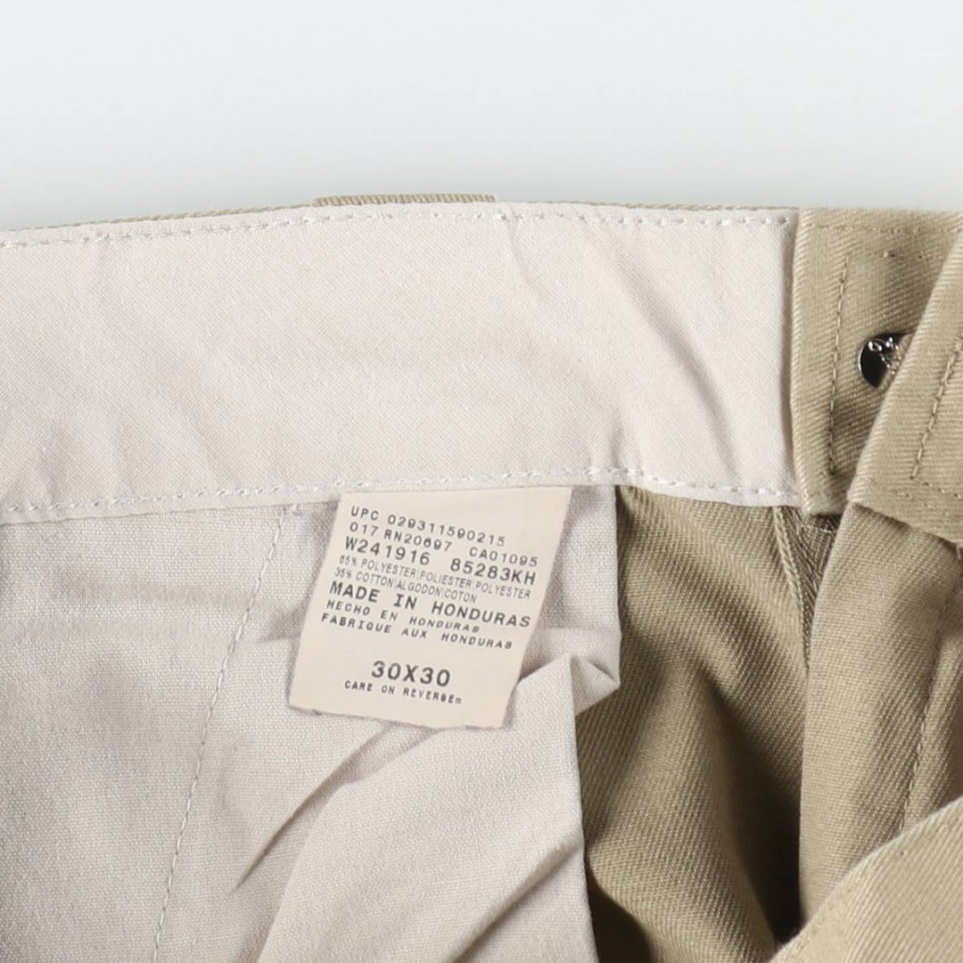 Dickies Double Knee Work Pants, Men's W30 (approx.) polyester Beige type Vintage Second Hand