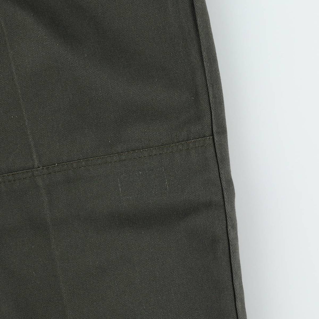 Double-knee work pants, men's size W30 equivalent. unclear green type Vintage Second Hand