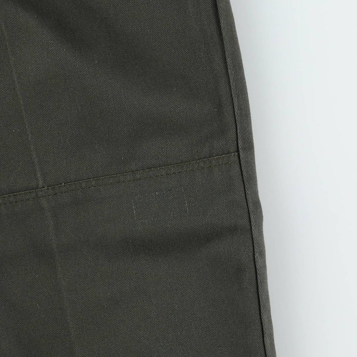 Double-knee work pants, men's size W30 equivalent. unclear green type Vintage Second Hand