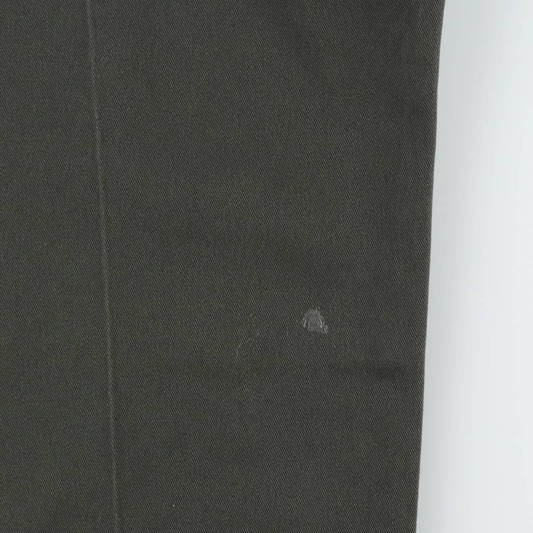 Double-knee work pants, men's size W30 equivalent. unclear green type Vintage Second Hand