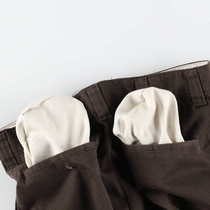 80s-90'S WEAR-GUARD Work Pants, Made in USA, Men's W30 (approx.) unclear brown type Vintage Second Hand