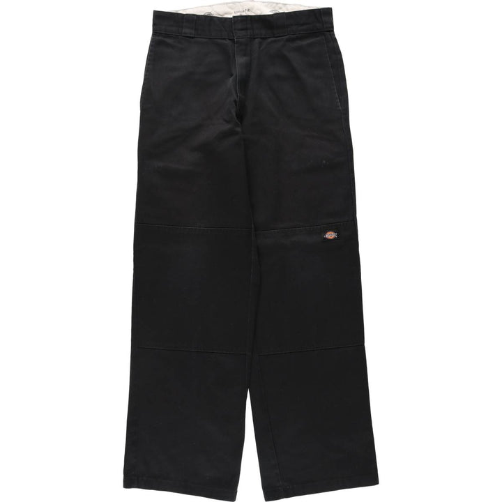Dickies Loose Fit Double Knee Work Pants, Men's W31 (approx.) polyester black type Vintage Second Hand