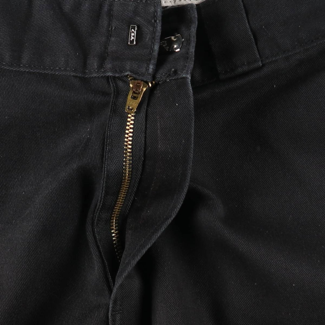 Dickies Loose Fit Double Knee Work Pants, Men's W31 (approx.) polyester black type Vintage Second Hand