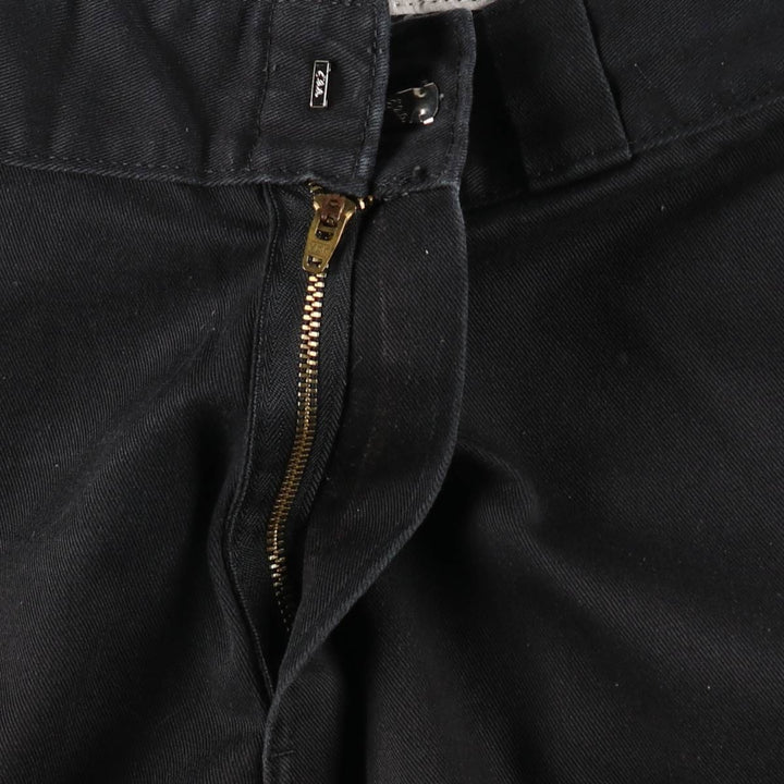 Dickies Loose Fit Double Knee Work Pants, Men's W31 (approx.) polyester black type Vintage Second Hand