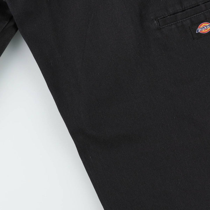 Dickies Loose Fit Double Knee Work Pants, Men's W31 (approx.) polyester black type Vintage Second Hand
