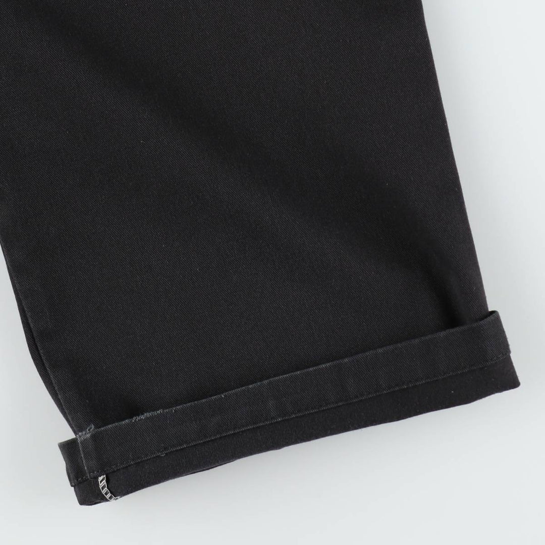 Dickies Loose Fit Double Knee Work Pants, Men's W31 (approx.) polyester black type Vintage Second Hand