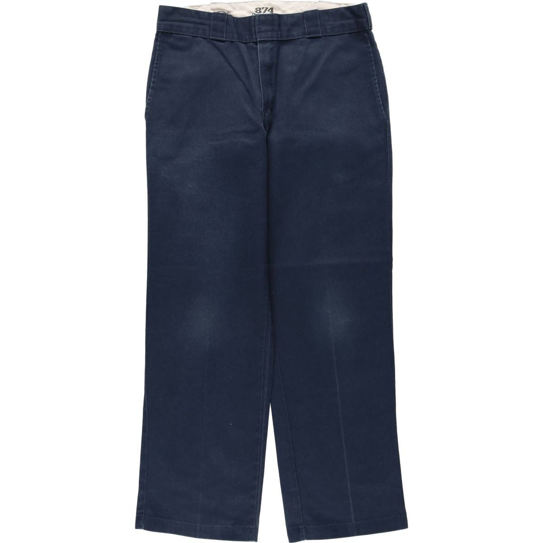 Dickies 874 Original Fit Work Pants for Men, W32 equivalent polyester black type Vintage Second Hand