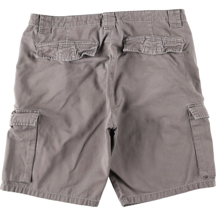 Calvin Klein cargo shorts, men's size W36 (approx.) cotton gray type Vintage Second Hand