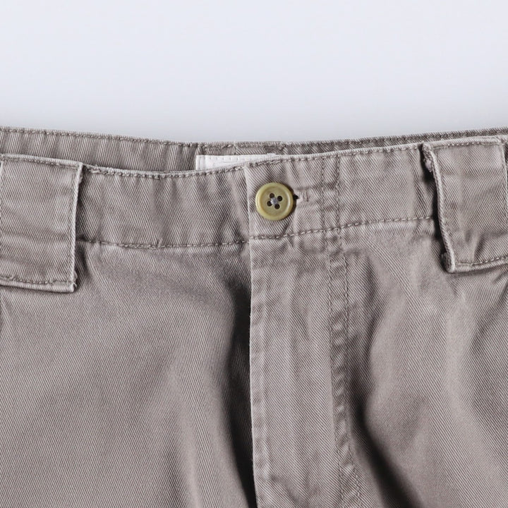 Calvin Klein cargo shorts, men's size W36 (approx.) cotton gray type Vintage Second Hand