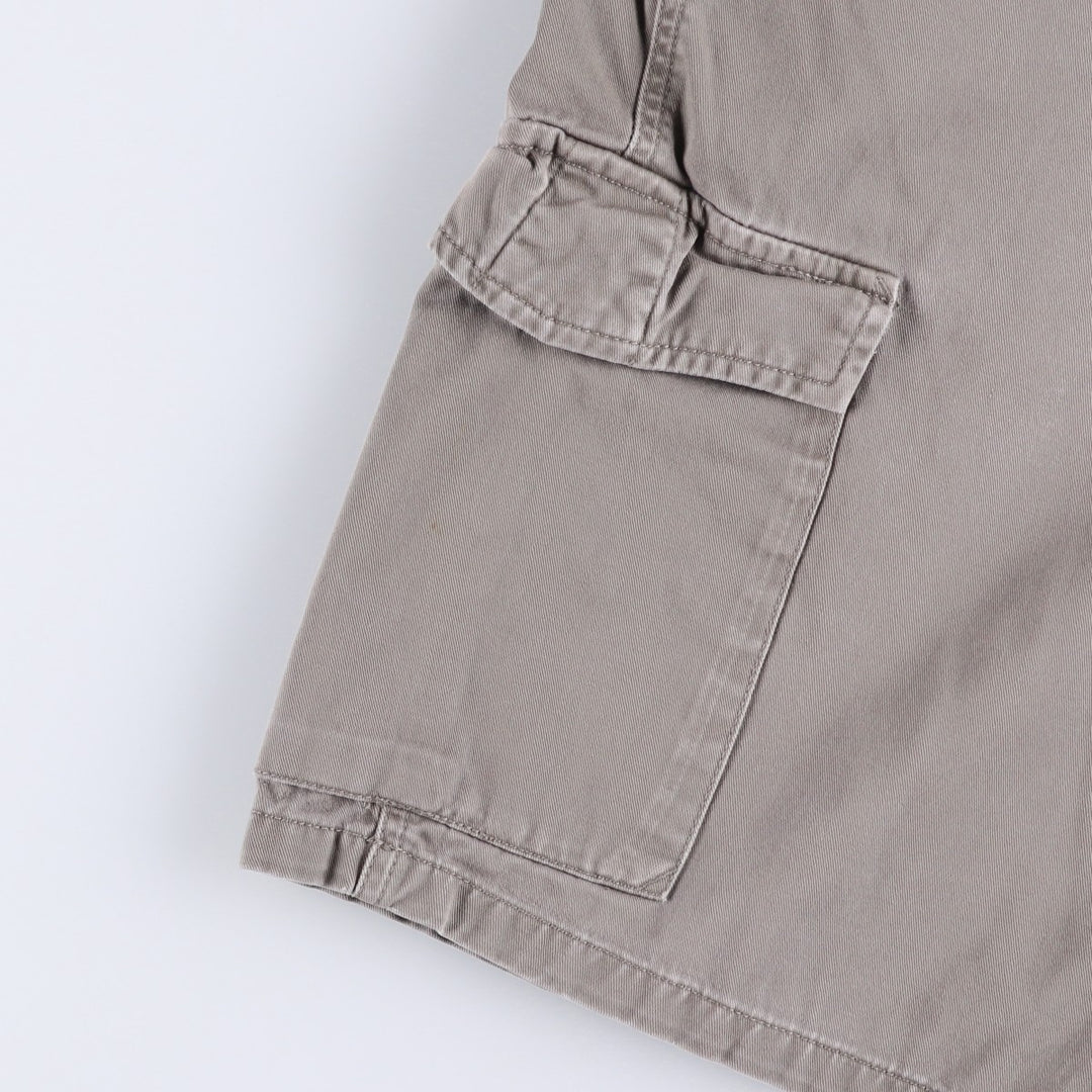 Calvin Klein cargo shorts, men's size W36 (approx.) cotton gray type Vintage Second Hand