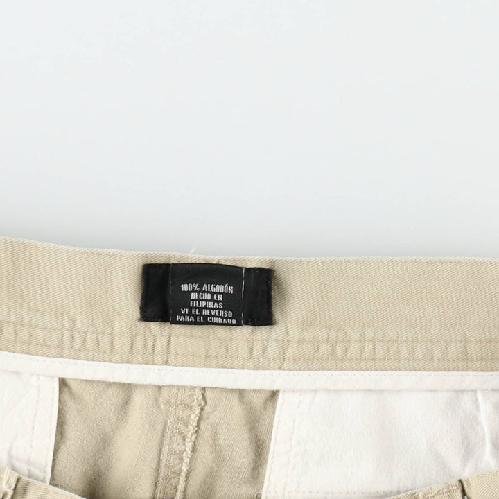 Calvin Klein cargo shorts, men's size W36 (approx.) cotton Beige type Vintage Second Hand