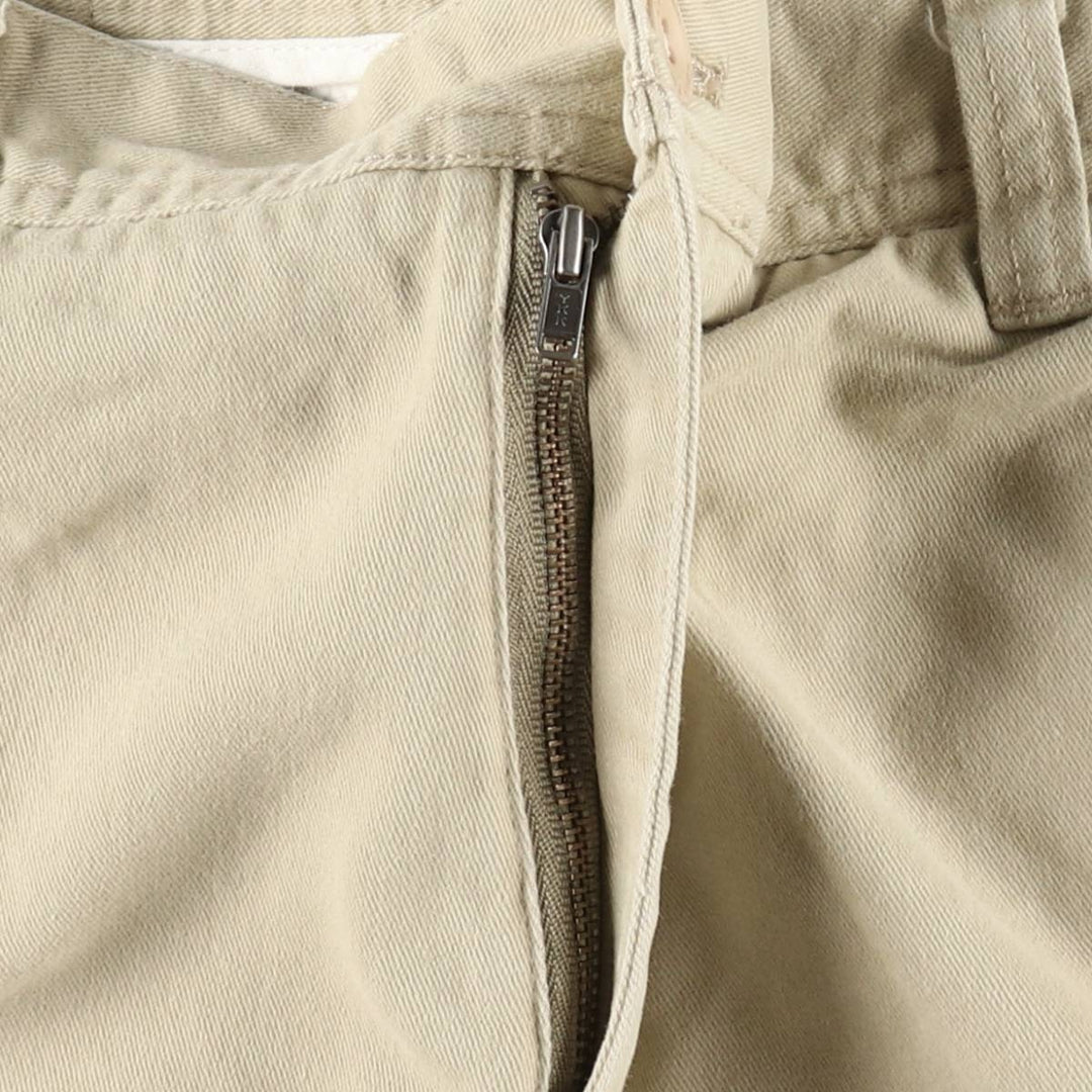 Calvin Klein cargo shorts, men's size W36 (approx.) cotton Beige type Vintage Second Hand