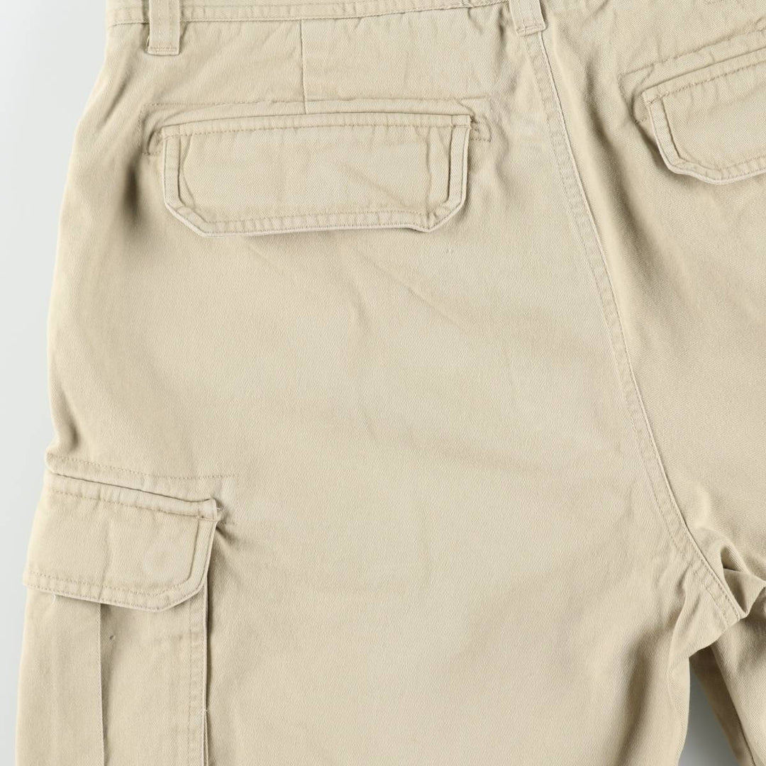 Calvin Klein cargo shorts, men's size W36 (approx.) cotton Beige type Vintage Second Hand