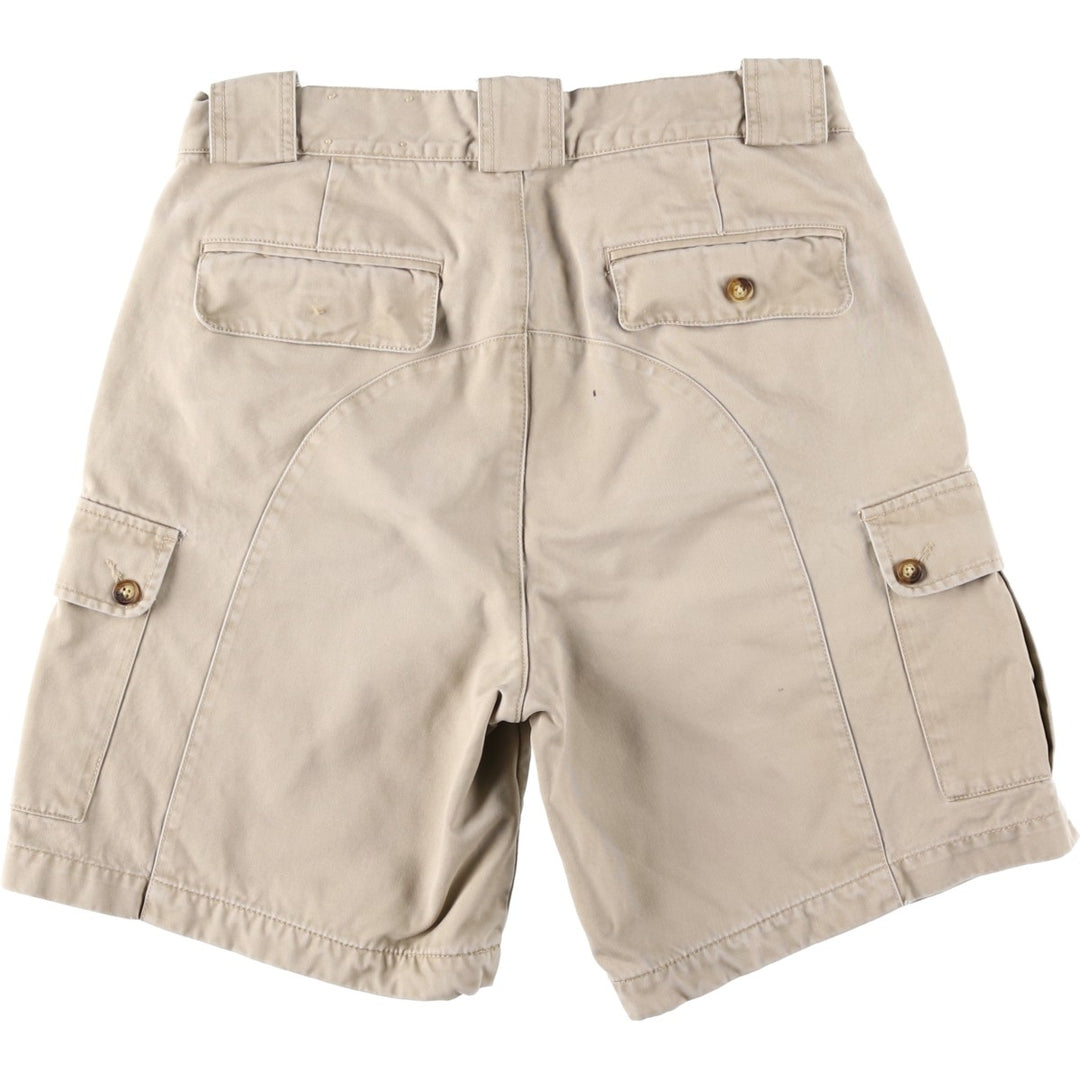 ORVIS Cargo Shorts, Men's Size W32 (approx.) cotton Beige type Vintage Second Hand