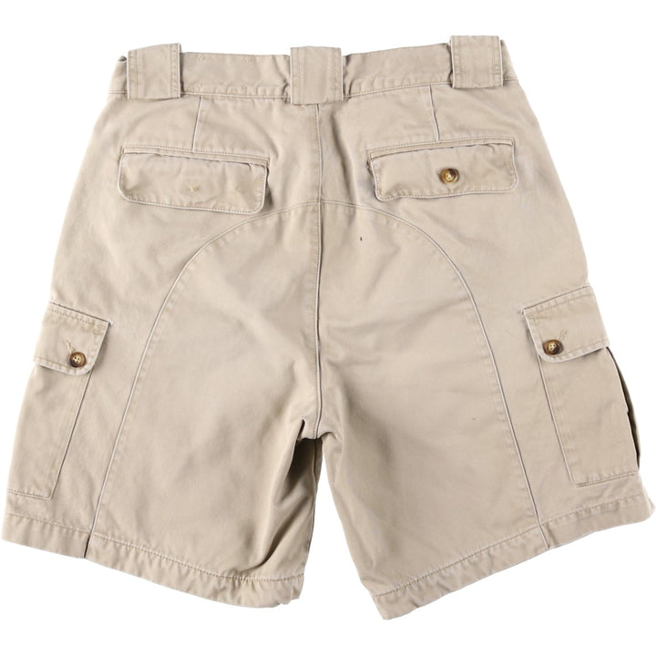 ORVIS Cargo Shorts, Men's Size W32 (approx.) cotton Beige type Vintage Second Hand