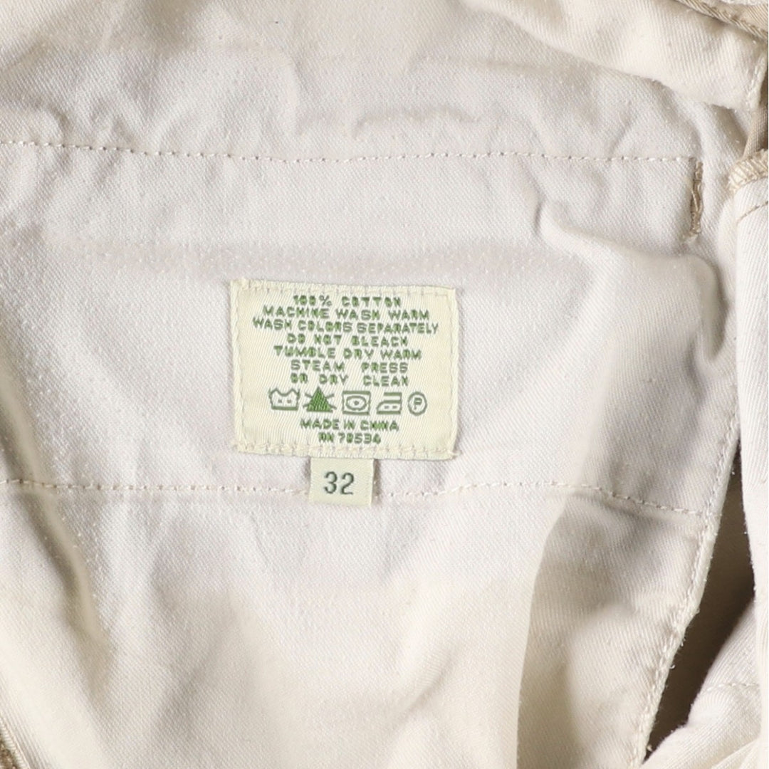 ORVIS Cargo Shorts, Men's Size W32 (approx.) cotton Beige type Vintage Second Hand