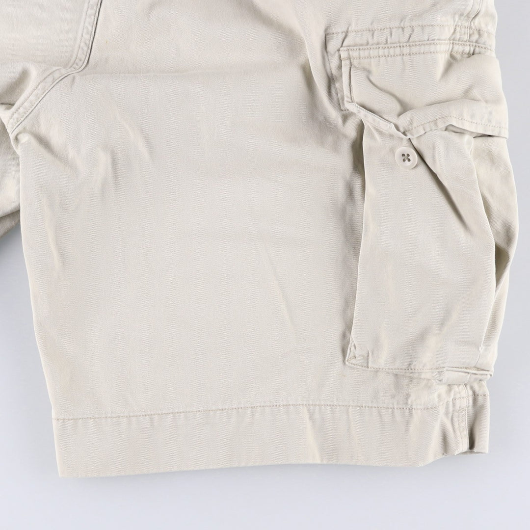 Ralph Lauren POLO by Ralph Lauren cargo shorts, half pants, men's size w34 cotton gray type Vintage Second Hand