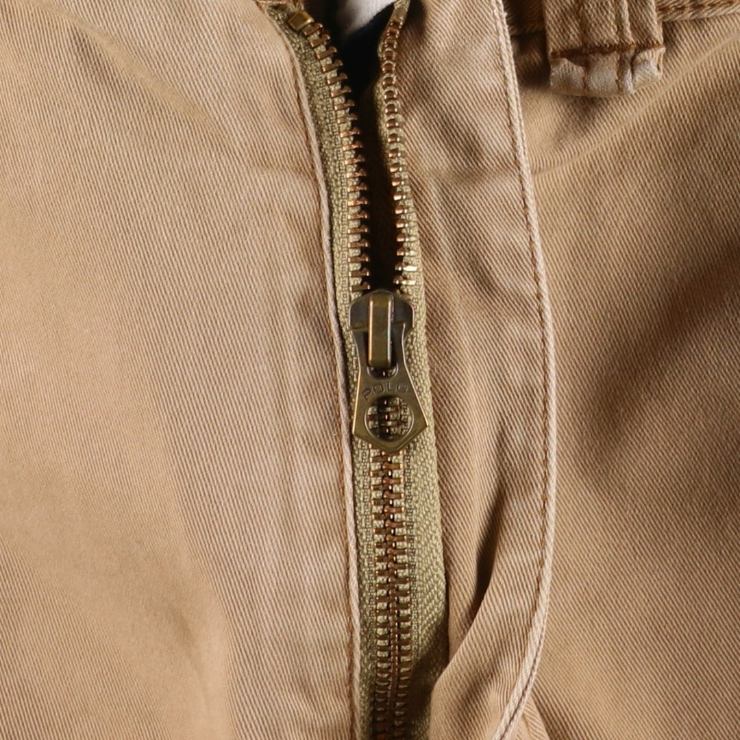 Ralph Lauren POLO RALPH LAUREN cargo shorts, men's size W36 cotton Beige type Vintage Second Hand