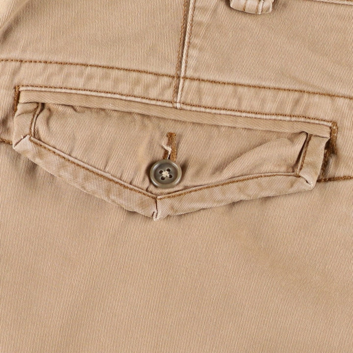 Ralph Lauren POLO RALPH LAUREN cargo shorts, men's size W36 cotton Beige type Vintage Second Hand