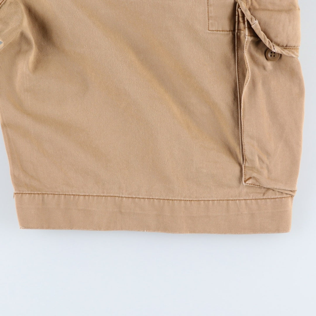 Ralph Lauren POLO RALPH LAUREN cargo shorts, men's size W36 cotton Beige type Vintage Second Hand