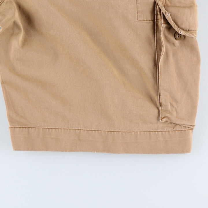 Ralph Lauren POLO RALPH LAUREN cargo shorts, men's size W36 cotton Beige type Vintage Second Hand