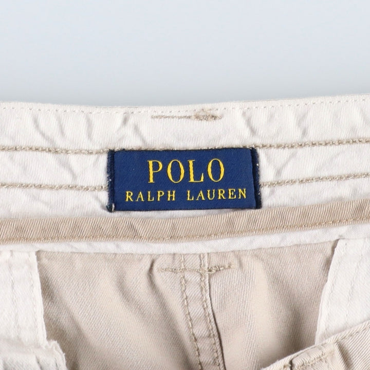 Ralph Lauren POLO RALPH LAUREN cargo shorts, half pants, men's size w35 cotton Beige type Vintage Second Hand