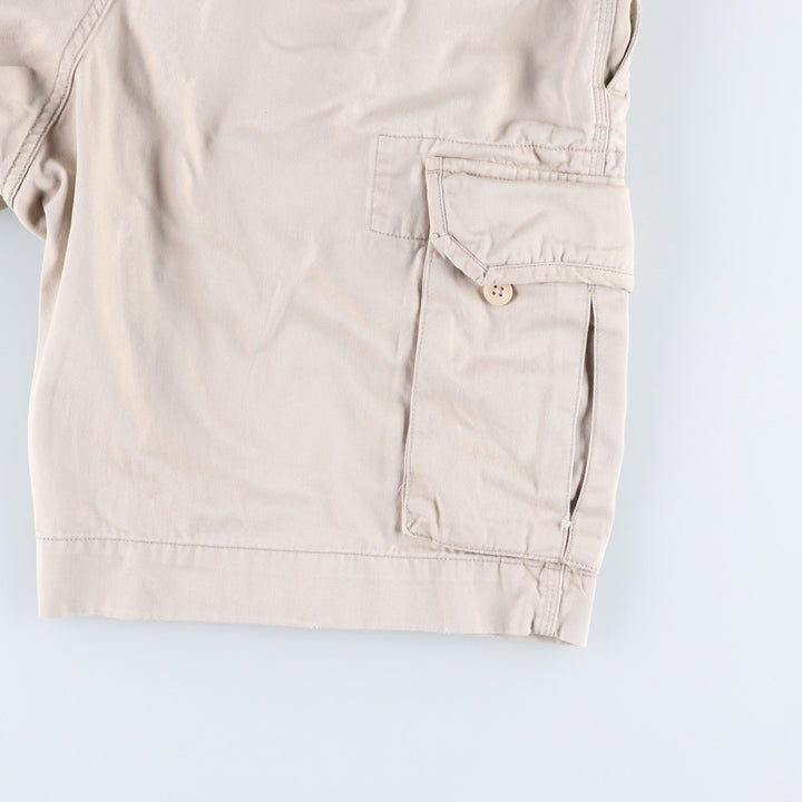 Ralph Lauren POLO RALPH LAUREN cargo shorts, half pants, men's size w35 cotton Beige type Vintage Second Hand