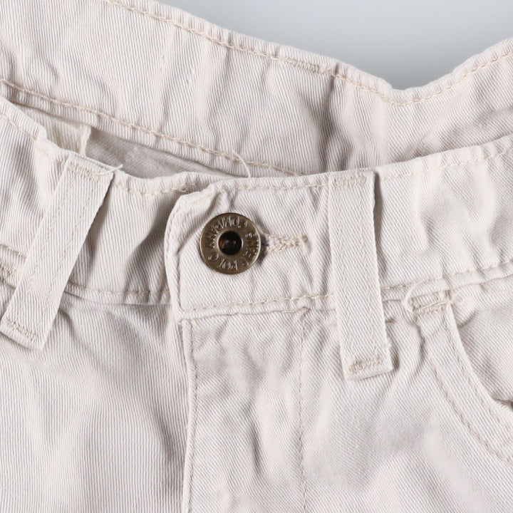 Ralph Lauren POLO JEANS COMPANY cargo shorts, men's size W29 (approx.) cotton white type Vintage Second Hand