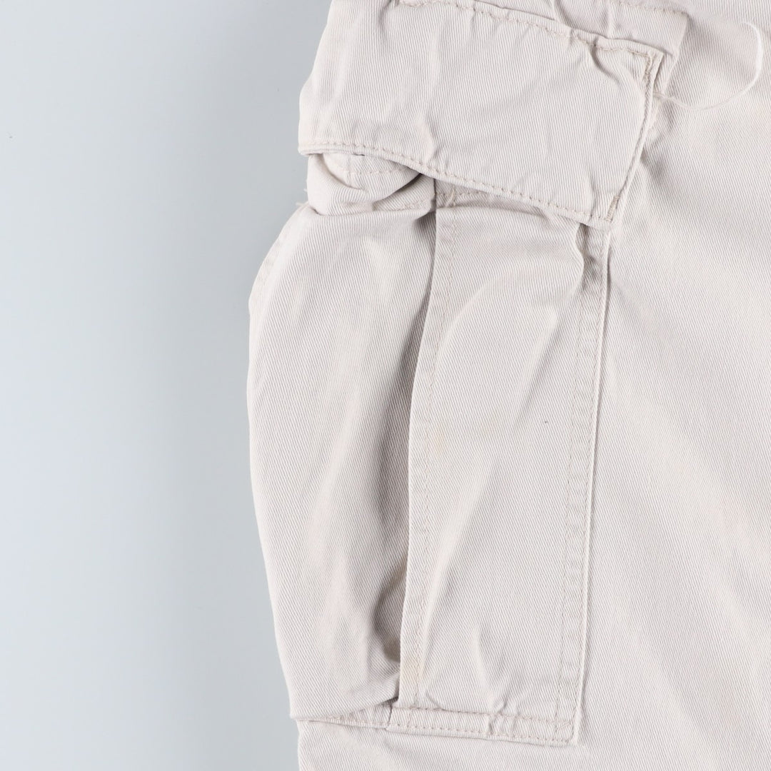 Ralph Lauren POLO JEANS COMPANY cargo shorts, men's size W29 (approx.) cotton white type Vintage Second Hand