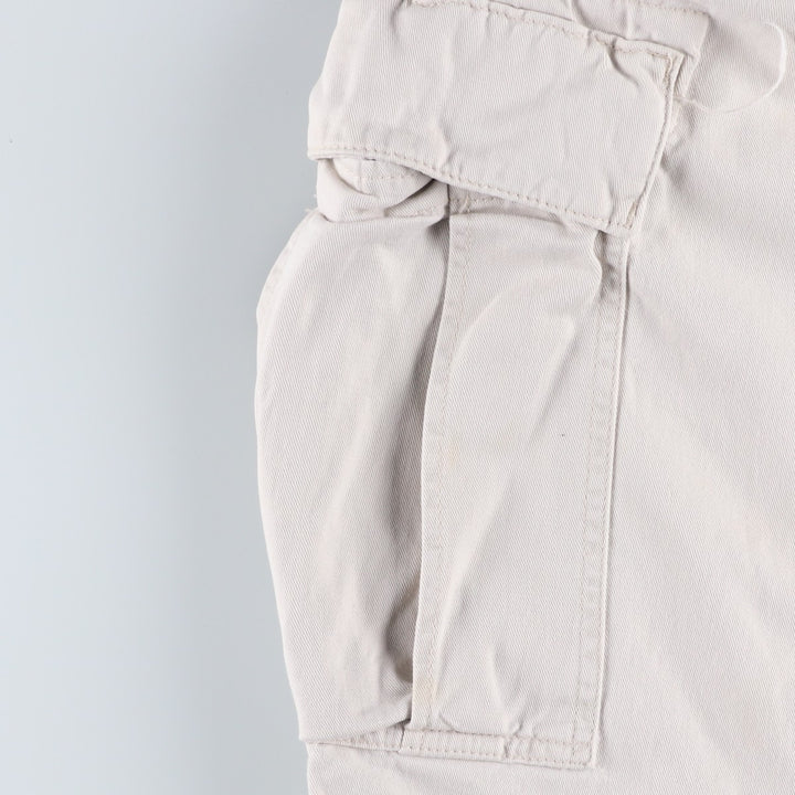 Ralph Lauren POLO JEANS COMPANY cargo shorts, men's size W29 (approx.) cotton white type Vintage Second Hand