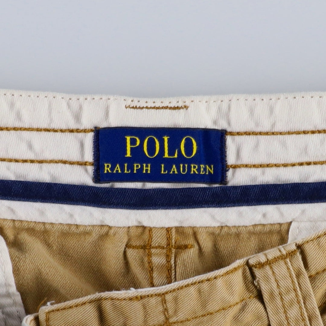 Ralph Lauren POLO RALPH LAUREN cargo shorts short pants men's w36 equivalent cotton Beige type Vintage Second Hand