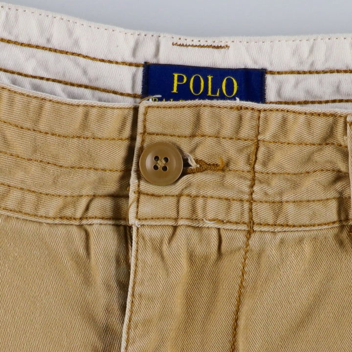 Ralph Lauren POLO RALPH LAUREN cargo shorts short pants men's w36 equivalent cotton Beige type Vintage Second Hand