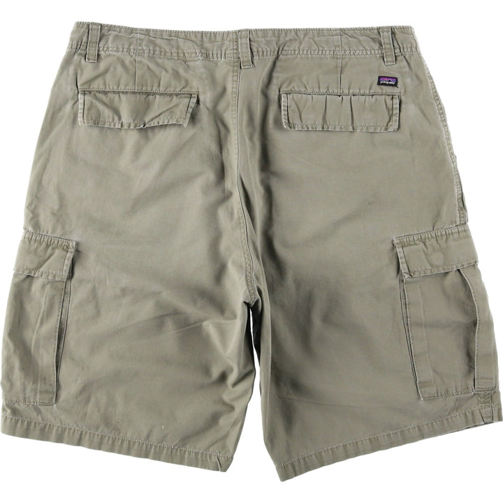Patagonia 57697SP13 Cargo Shorts (Men's, equivalent to W34) Organic cotton Khaki type Vintage Second Hand