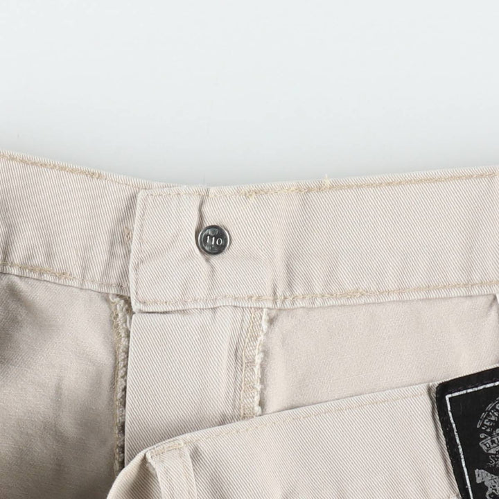 90'S Levi's Cargo Shorts, Men's Size W36 (approx.), Vintage cotton white type Vintage Second Hand