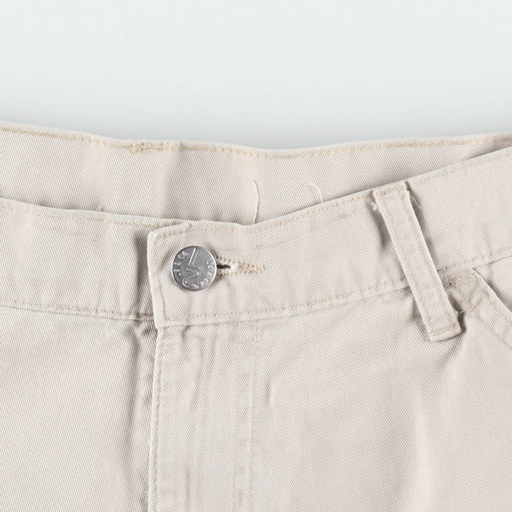 90'S Levi's Cargo Shorts, Men's Size W36 (approx.), Vintage cotton white type Vintage Second Hand