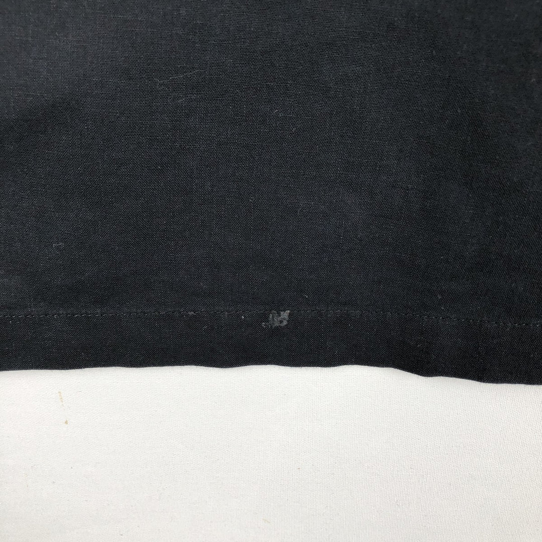 GAP Short Sleeve Open Collar Cotton x Linen Shirt Box Shirt Men's L Size linen black type Vintage Second Hand