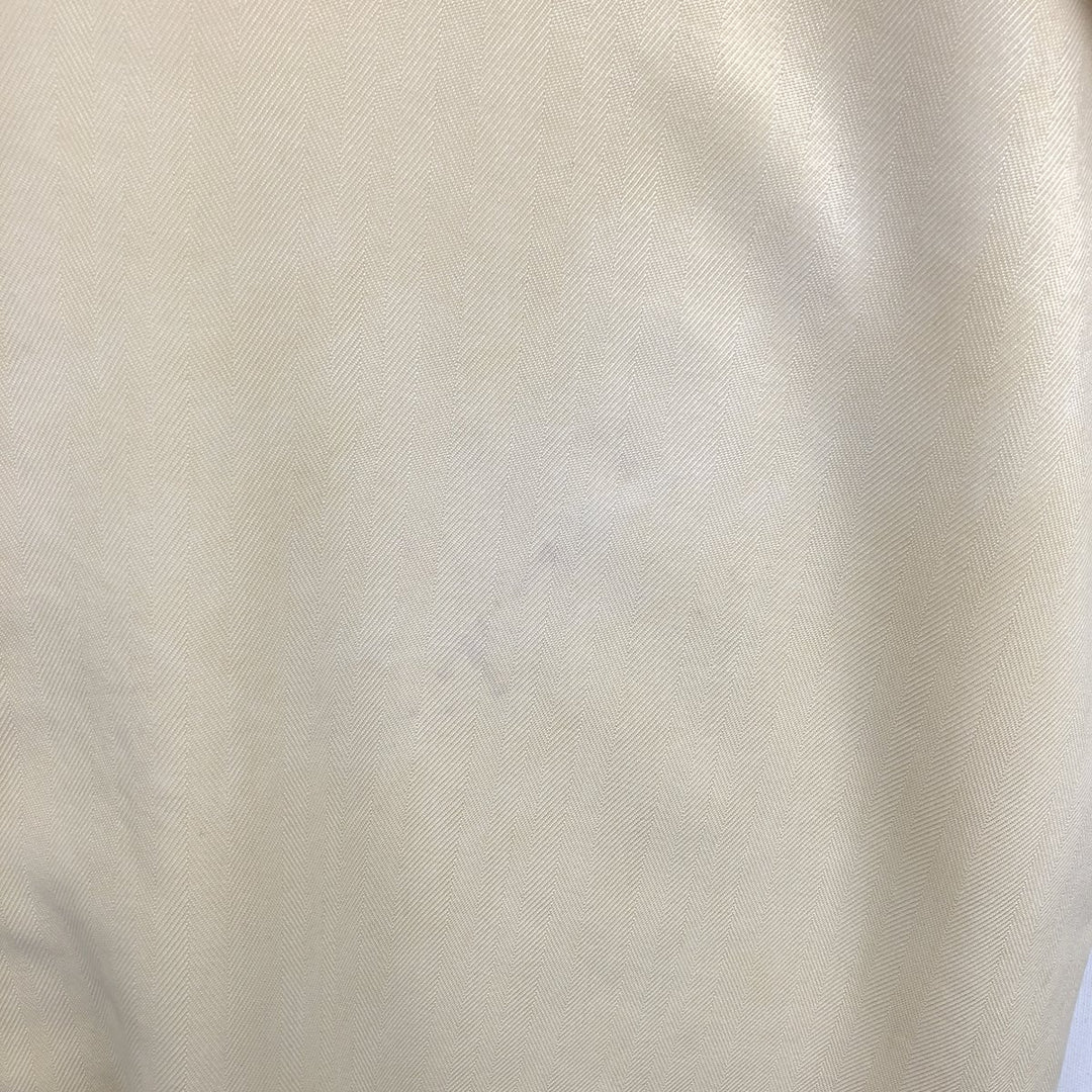 1990'S Tommy Bahama Short-Sleeve Open-Collar Silk Shirt, Boxy Shirt, Men's Size L (Equivalent), Vintage silk yellow type Vintage Second Hand