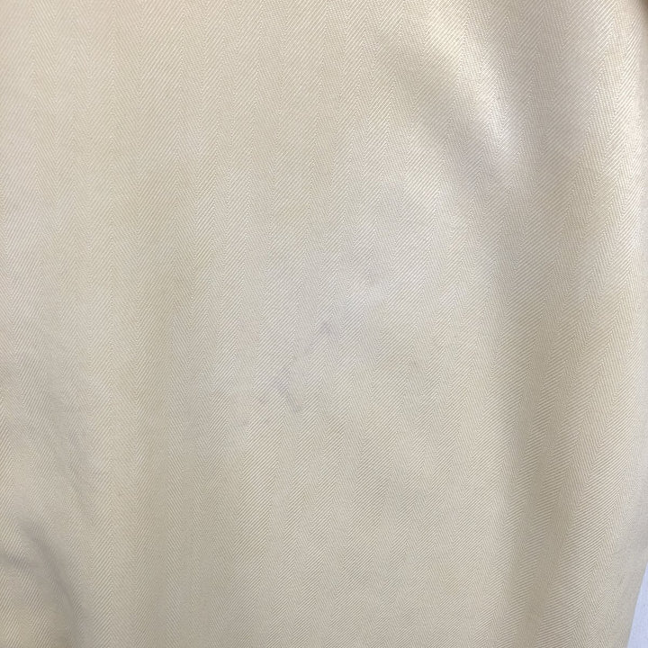 1990'S Tommy Bahama Short-Sleeve Open-Collar Silk Shirt, Boxy Shirt, Men's Size L (Equivalent), Vintage silk yellow type Vintage Second Hand