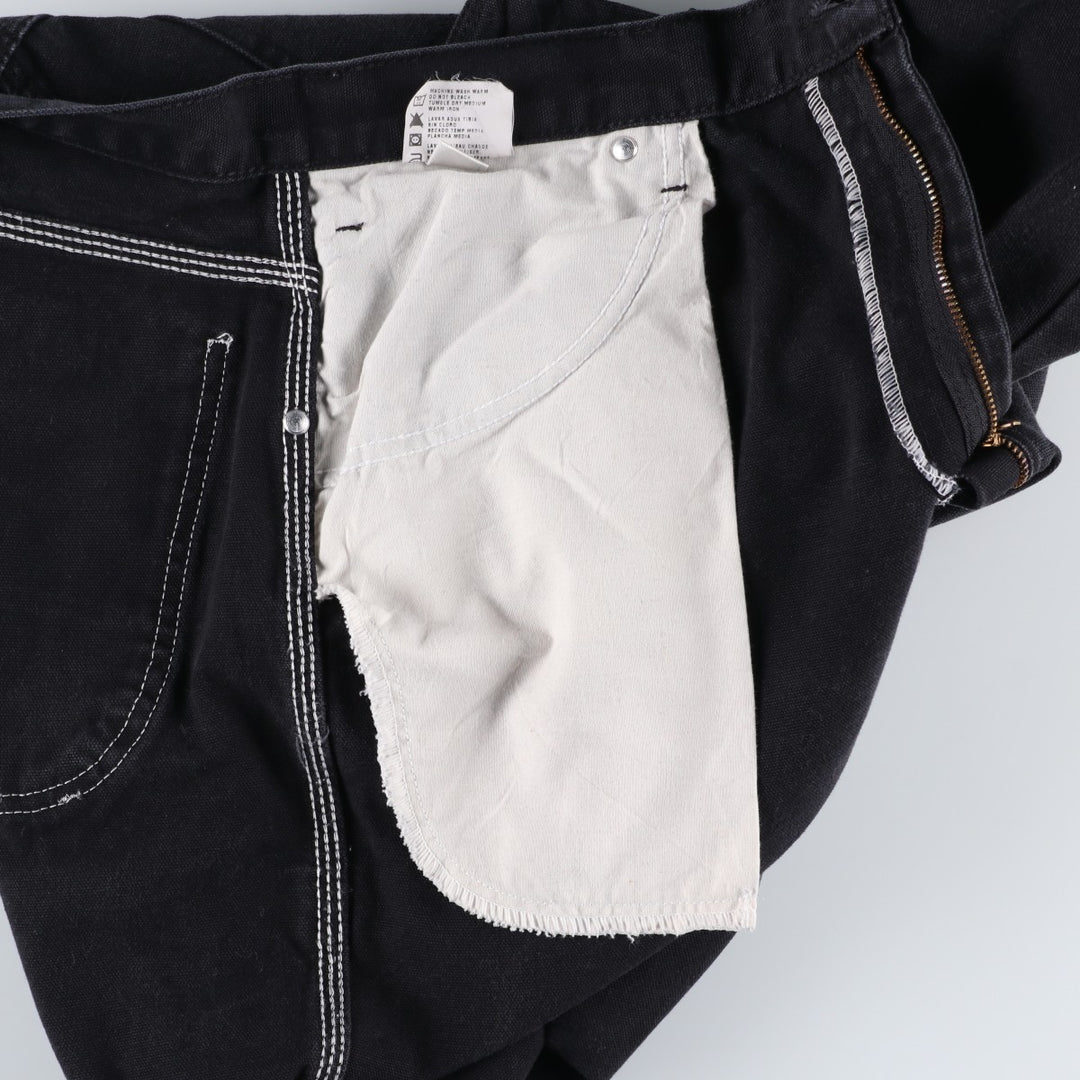Dickies Duck Painter Pants Men's W36 cotton black type Vintage Second Hand