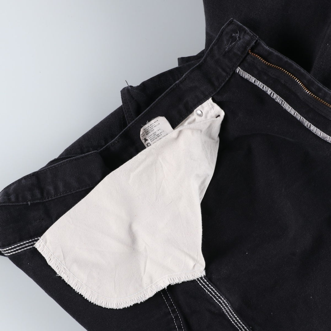 Dickies Duck Painter Pants Men's W36 cotton black type Vintage Second Hand