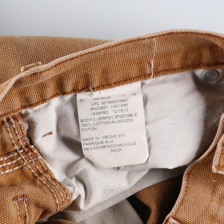 Dickies Duck Painter Pants Men's W34 equivalent cotton brown type Vintage Second Hand