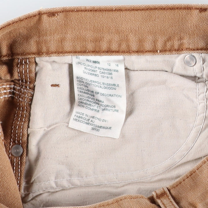 Dickies Duck Painter Pants Men's W34 equivalent cotton ocher yellow type Vintage Second Hand