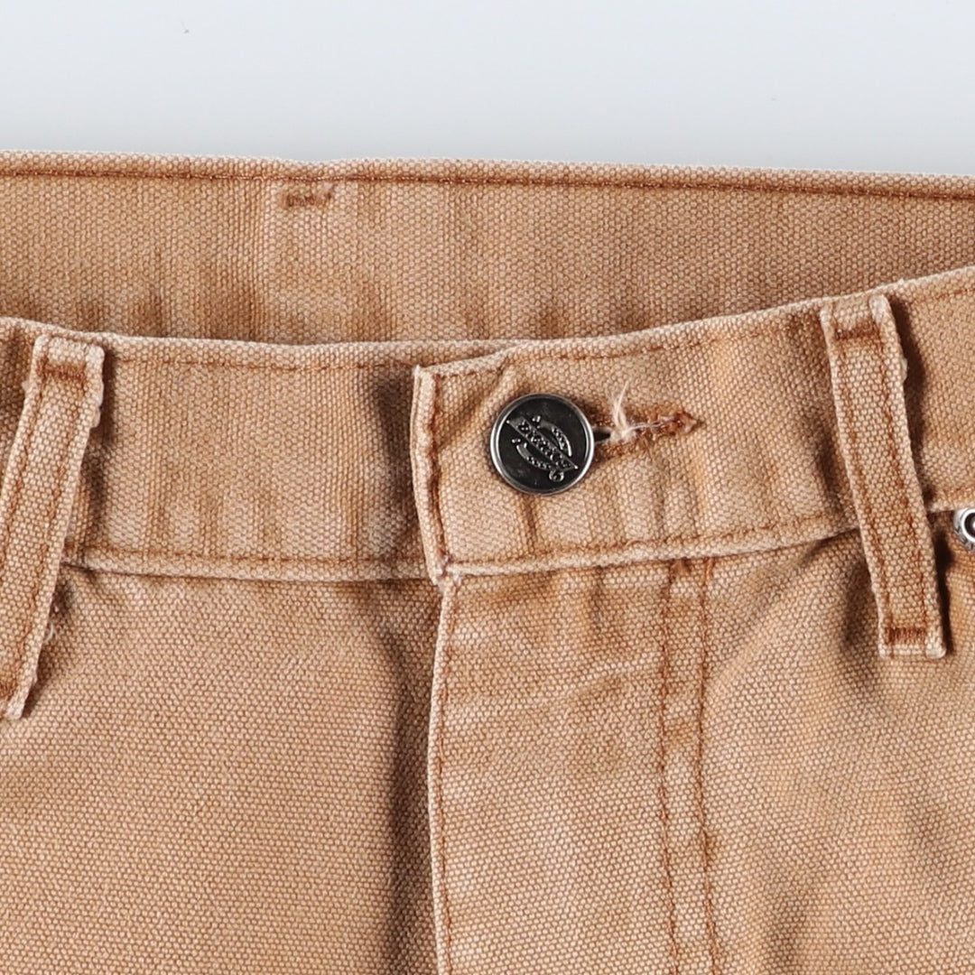 Dickies Duck Painter Pants Men's W34 equivalent cotton ocher yellow type Vintage Second Hand