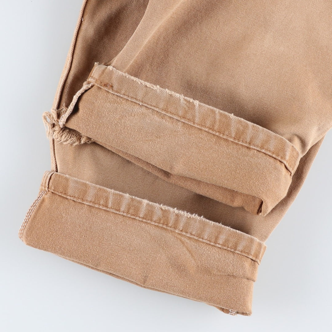 Dickies Duck Painter Pants Men's W34 equivalent cotton ocher yellow type Vintage Second Hand