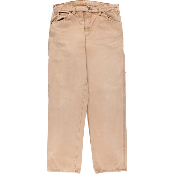Dickies Duck Painter Pants Men's W35 equivalent cotton Beige type Vintage Second Hand