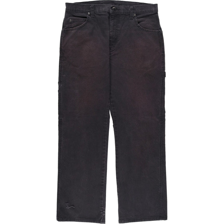 Dickies Duck Painter Pants Men's W34 equivalent cotton black type Vintage Second Hand
